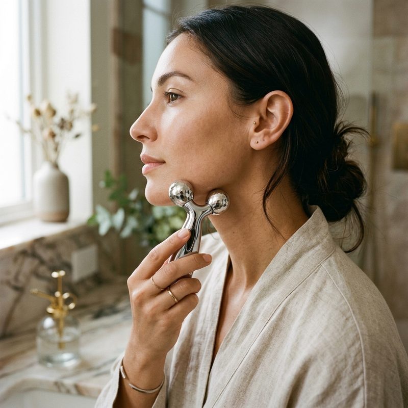 Audrine Sculpt Jawline Lift Technique