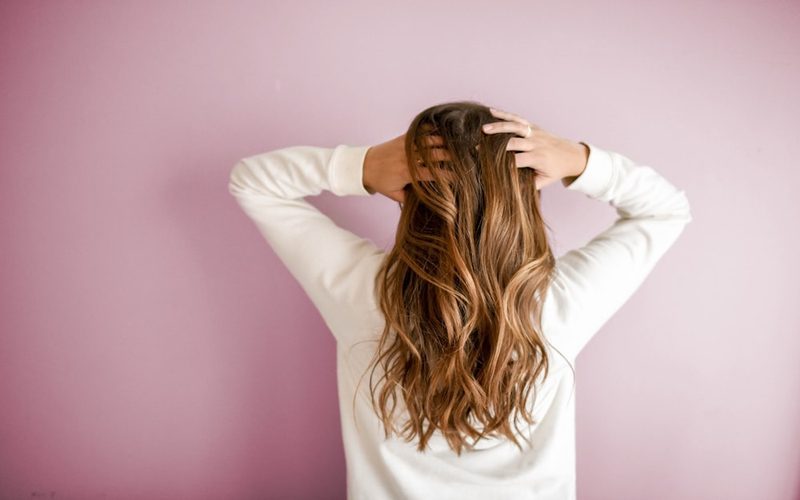 Cheek under normal light